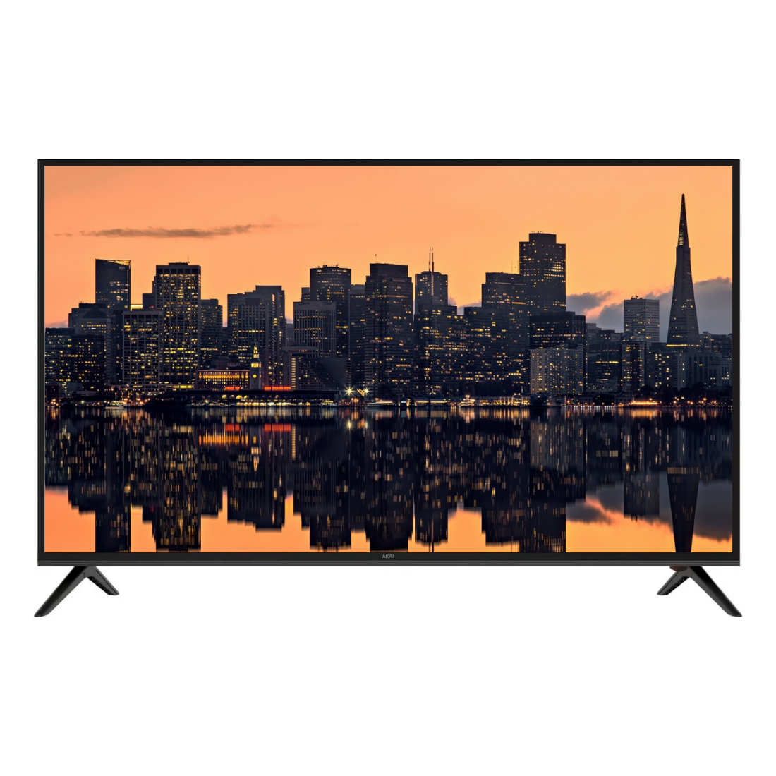 Телевізор Smart LED AKAI 55" Smart DVB/T2/FullHD/USB Android 15 120 Гц блютуз пульт, фото 1