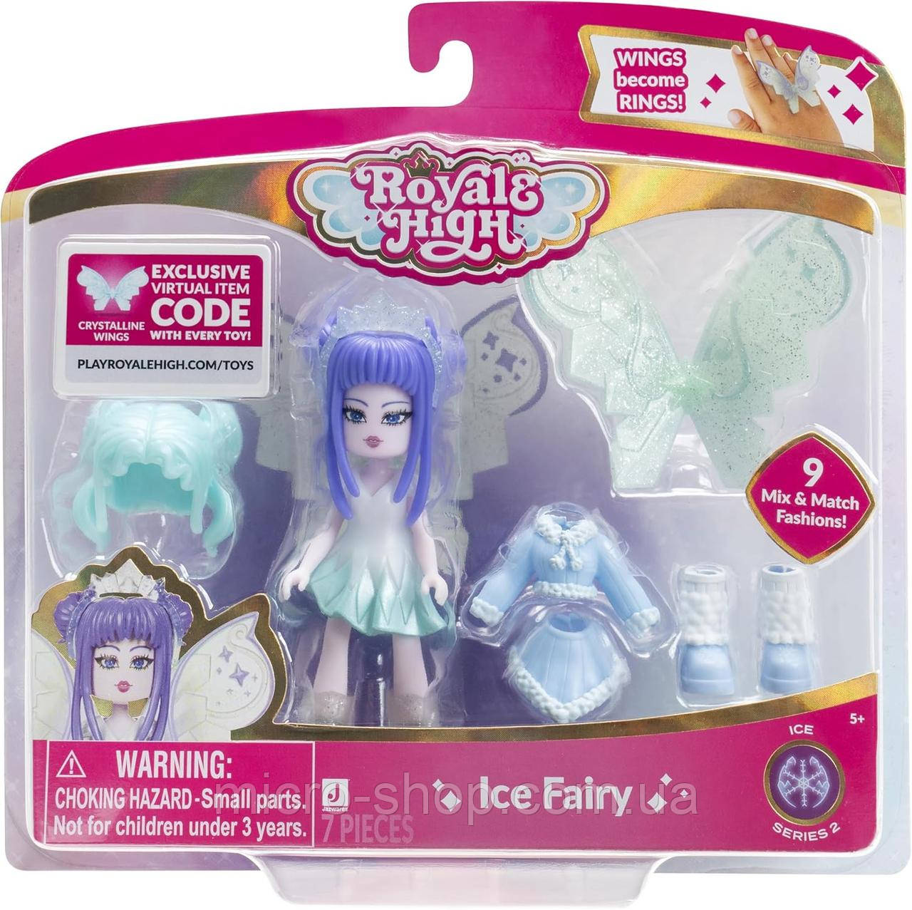 Лялька Крижана Фея Роблокс Roblox Royale High Ice Fairy, фото 1