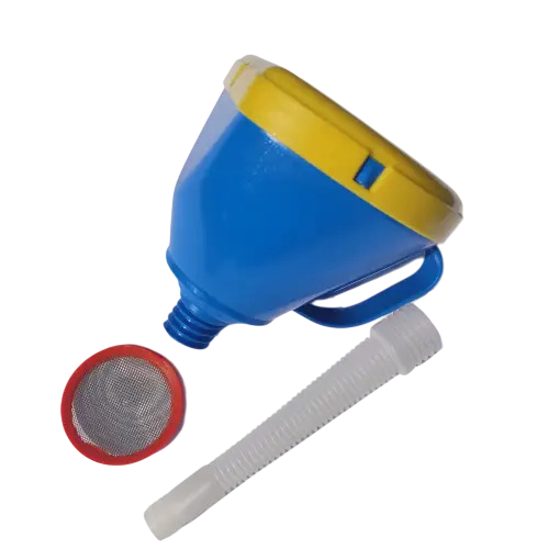 Лійка для пального зі ситочкою та фільтром