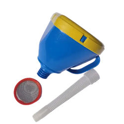 Лійка для пального зі ситочкою та фільтром