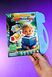Книга інтерактивна "Чарівний вімельбух" WToys 35818, українська мова, 10 тем, цифри, алфавіт, скоромовки, фото 2