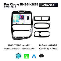 Штатна магнітола Renault Clio 4 (2012-2018)