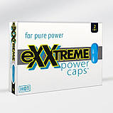 Капсули для підвищення потенції та енергії чоловіків HOT eXXtreme Power Сaps, 2 шт., фото 3