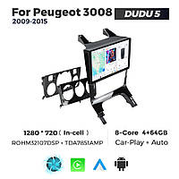 Штатна магнітола Peugeot 3008 (2009-2015)