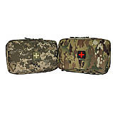 Ампульниця "MARCK-MEN" на 114 ампул у захисному корпусі. Тактична, військова, медична ампульниця. Піксель. "Оберіг Ампул", фото 7