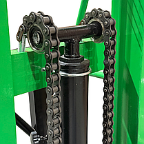 Гідравлічний штабелер 2 т Helper HP - 1027 штабелер гідравлічний ручний, фото 2