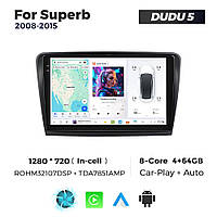 Штатна магнітола Skoda Superb 2 (3T) (2008-2015)