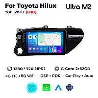 Штатна магнітола Toyota Hilux 8 (AN120, AN130) (2015-2022) Ultra M2 (2/32ГБ)