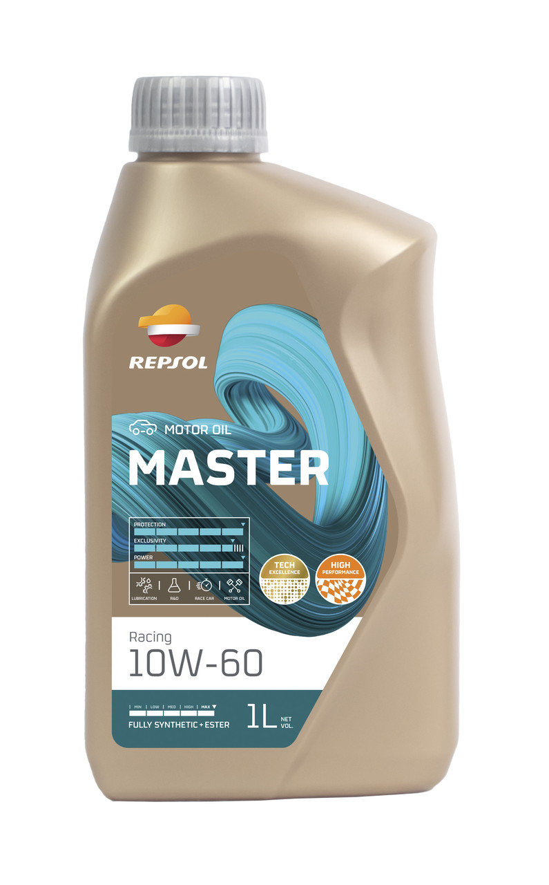 Моторна олива REPSOL MASTER RACING 10W-60 1л, фото 1