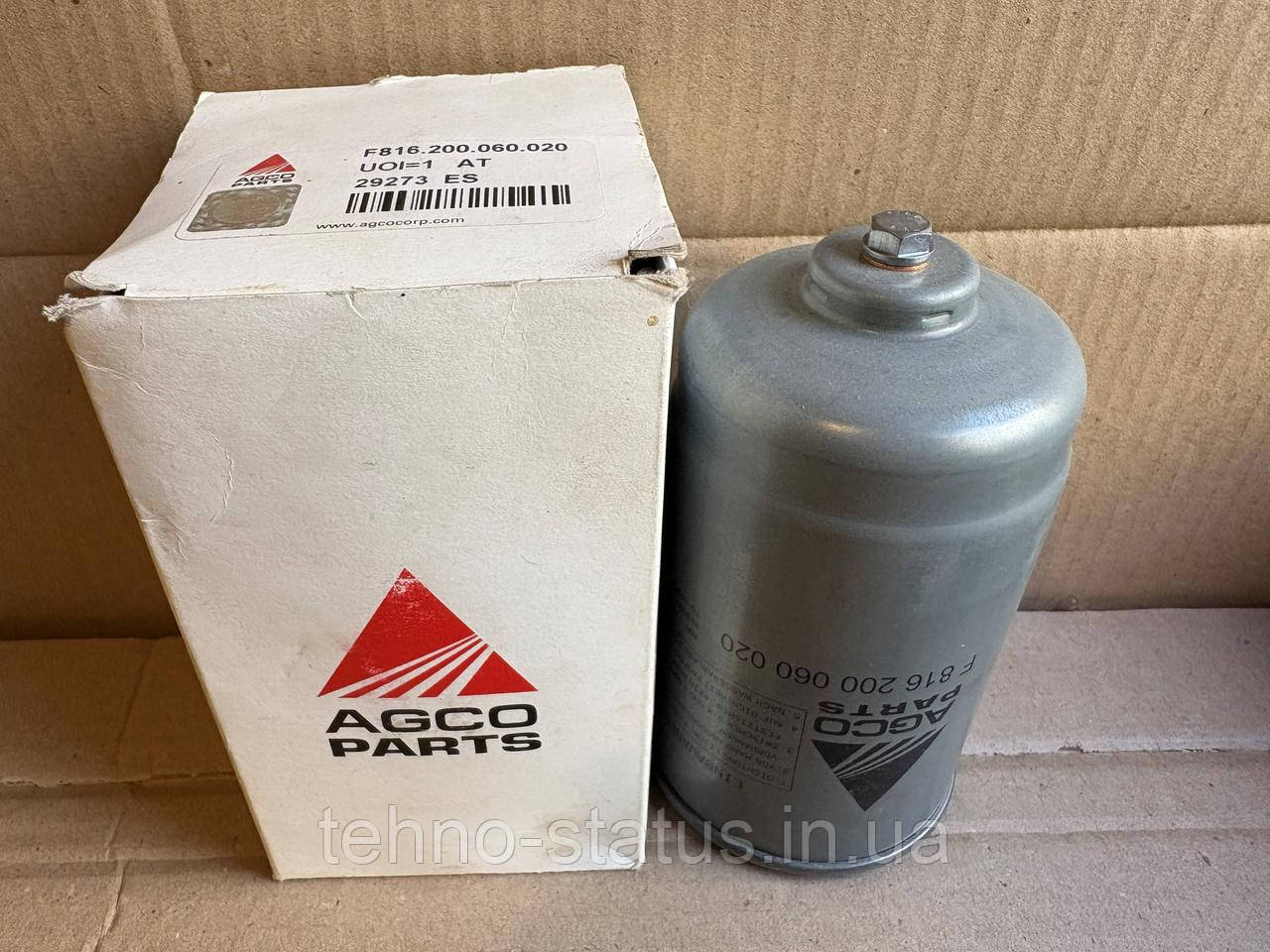 Фільтр паливний AGCO F816200060020