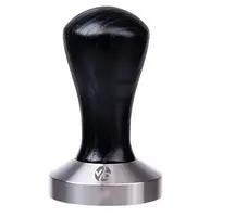 Темпер 53 мм з чорною ручкою "Classic Black"