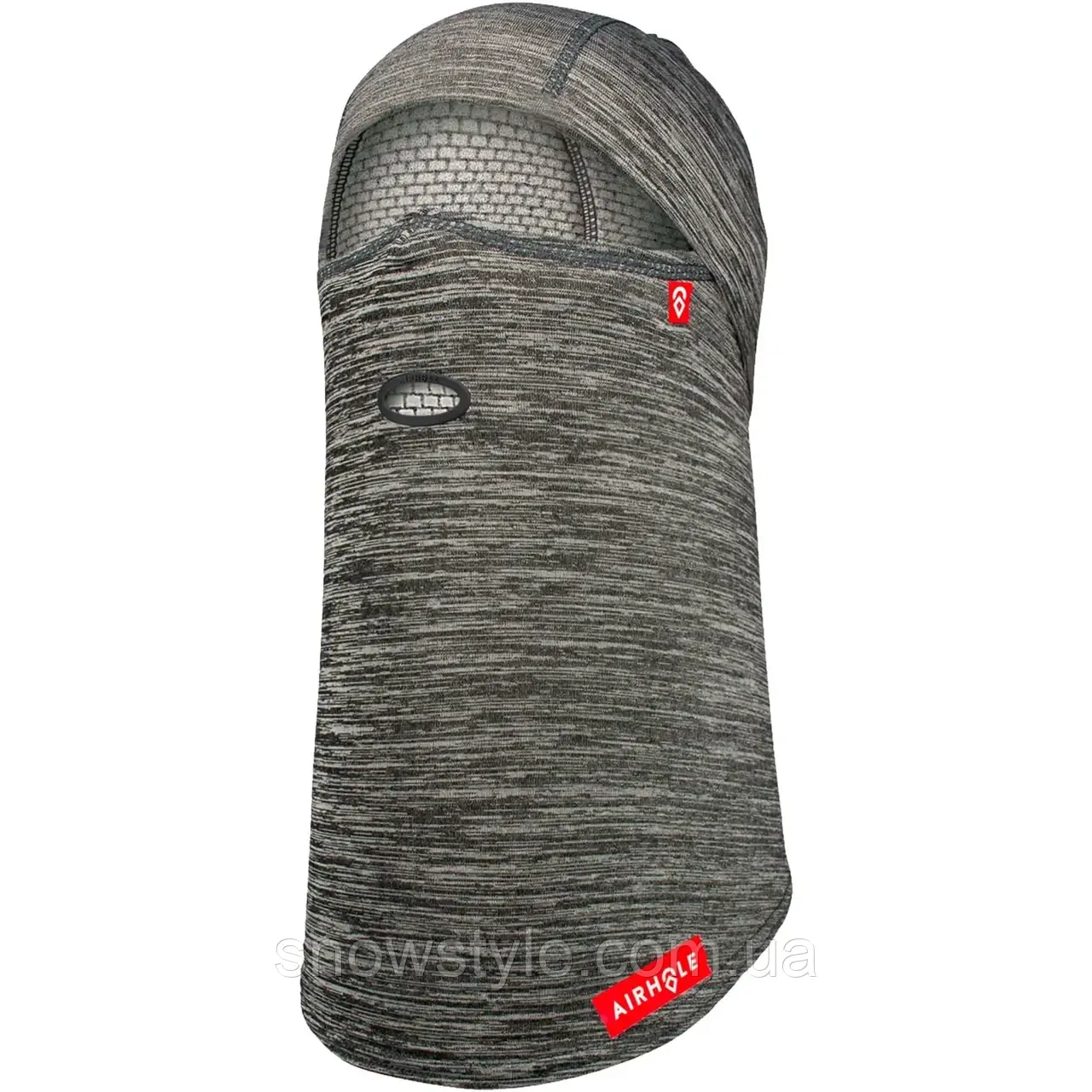 Балаклава Airhole Balaclava Full Hinge Waffle Fleece Tech Grey M/L, фото 1