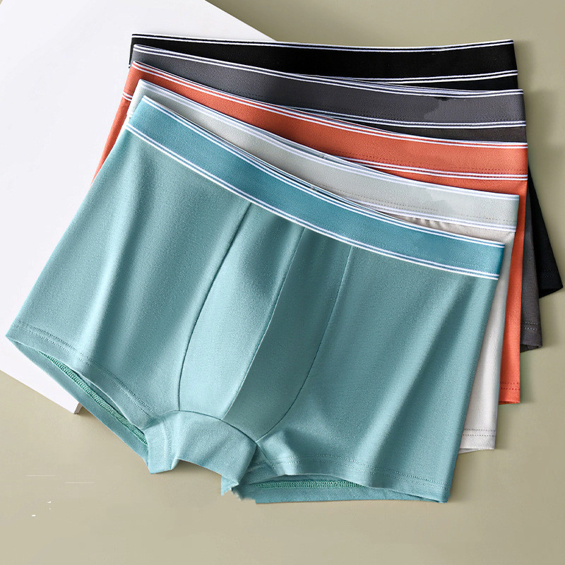 Бввовняні труси - боксери з широкою окантованрю гумкою