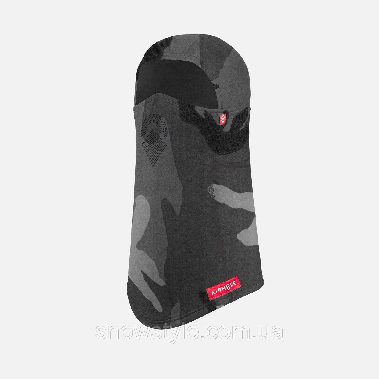 Балаклава Airhole Balaclava Hinge Polar Fleece Laser Stealth Camo, фото 1
