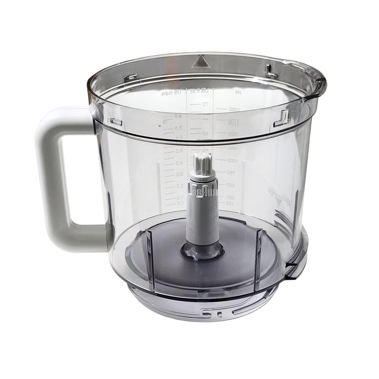 Чаша 2000мл для кухонного комбайна Braun K700 AS00005622, 7322010204, фото 1