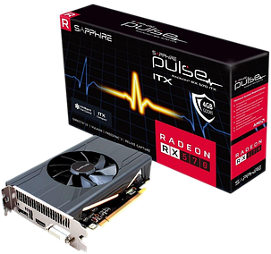 Відеокарта AMD Radeon RX 570 4GB Sapphire Pulse ITX (11266-34) Б/В, фото 1