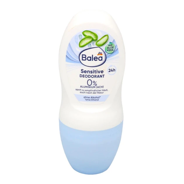 Антиперспірант кульковий Balea Sensitive 50 мл, фото 1
