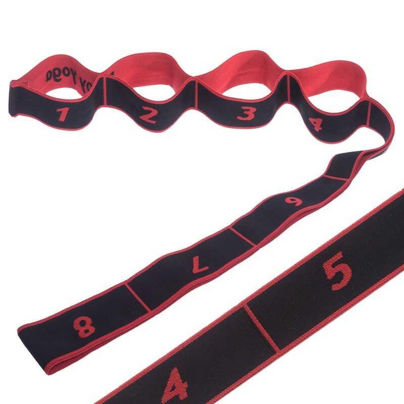 Стрічка еспандер для розтяжки секційна універсальна Gemini GE-1719 для фітнесу йоги стретчинга реабілітації, фото 1