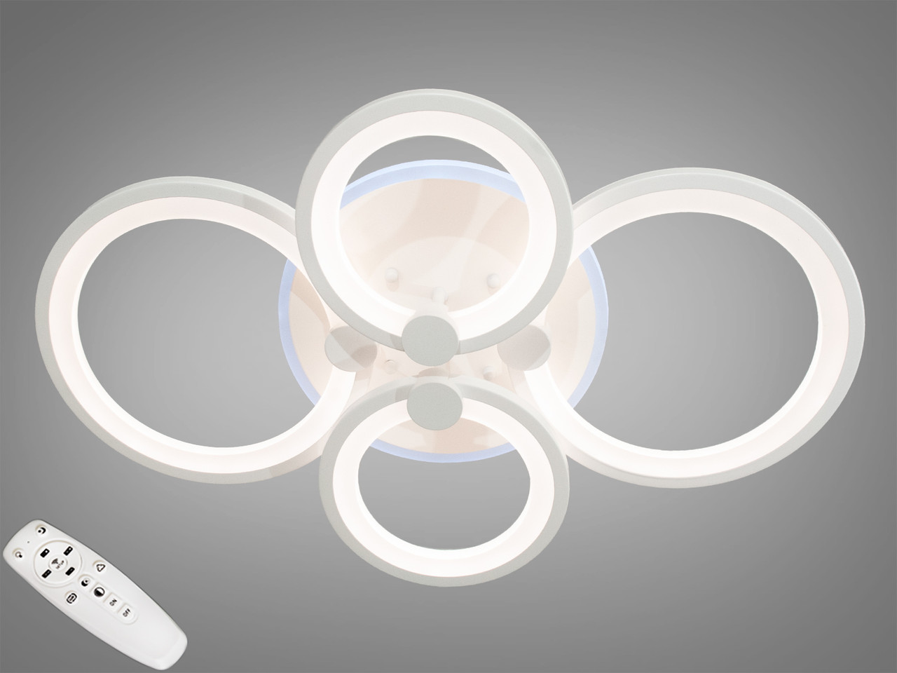 Світлодіодна люстра Diasha 8022/4WHLED3colordimmer, фото 1