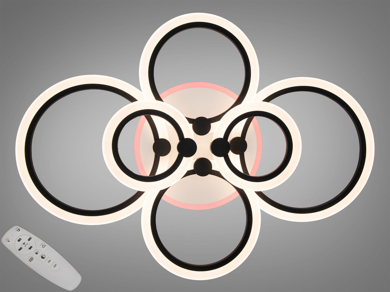 LED люстра Diasha A8022/6BK LED 3color dimmer, фото 1