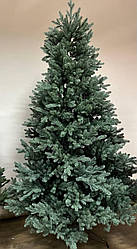 Штучна ялинка лита на металевих крабах блакитна Лідія 1.2 - 3 м.