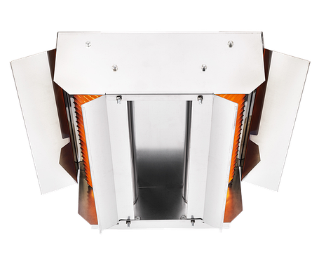 XLS — напівавтоматичні керамічні брудери для великих приміщень