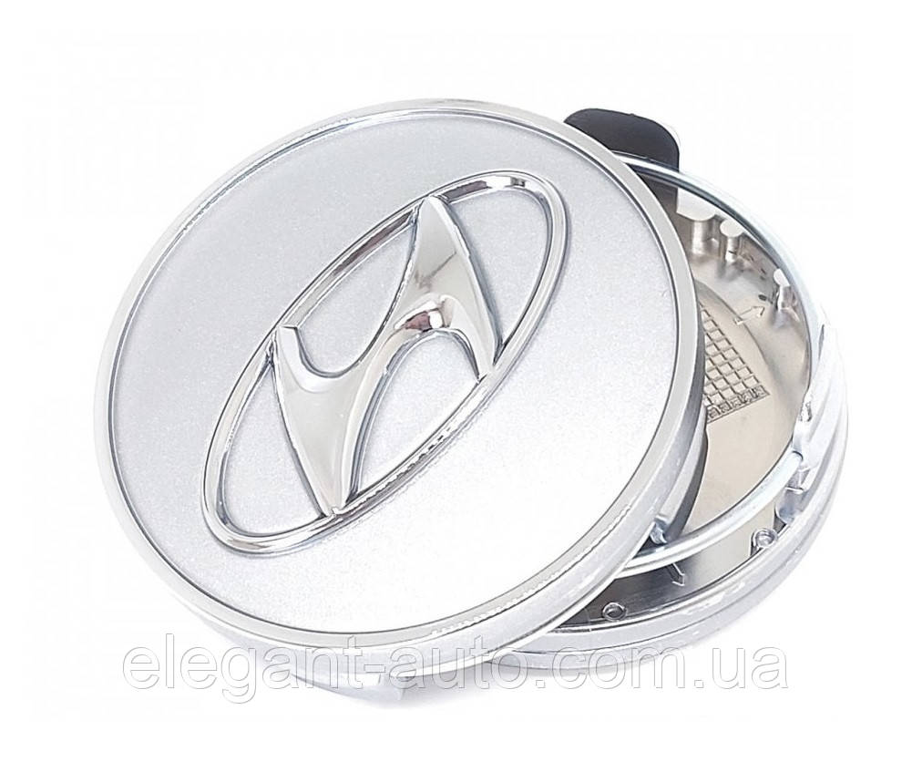 Ковпачки на титани "Hyundai" (65/59мм) Сірий 529602H800