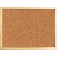 Дошка коркова Axent 9602-A 60х90 см, дерев'яна рамка