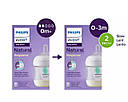 Пляшечка для годування Philips AVENT Natural SCY670/01 Природний потік з клапаном, повільний, від народження, 125 мл, 1 шт, фото 2