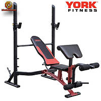 Тренувальна лава Fitness Delta Pro 2000 для преса жиму лежачи Професійна універсальна лава з партою Скотта