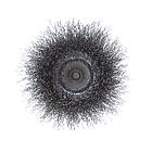 Щітка чашкова, 100 мм, 1/4", кручений дріт, для дриля, 4500 об/хв INTERTOOL BT-9100, фото 2