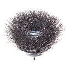 Щітка чашкова, 100 мм, 1/4", кручений дріт, для дриля, 4500 об/хв INTERTOOL BT-9100, фото 3