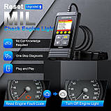 Зчитувач кодів THINKCAR OBD100 OBD2, універсальний автомобільний сканер OBD2 зчитувач несправностей двигуна OBD2/EOBD, фото 6