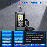 Зчитувач кодів THINKCAR OBD100 OBD2, універсальний автомобільний сканер OBD2 зчитувач несправностей двигуна OBD2/EOBD, фото 5