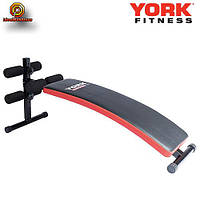 Спортивна лава для преса вигнута тренувальна універсальна лава для силових вправ і фітнесу будинку ASPIRE 180