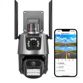 Вулична охоронна поворотна WI-FI камера спостереження BESDER P11-6MP V380 Pro