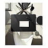 Бювар шкіряний Enrandnepr HERMES 65x45см BLACK, фото 5