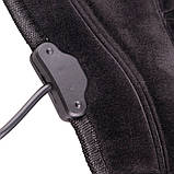 Накидка на сидіння Vitol H 2021V BK з підігрівом, фото 3