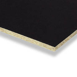 Акустичні підвісні стелі Rockfon Industrial Black кромка А, 1200х600х20мм, чорні