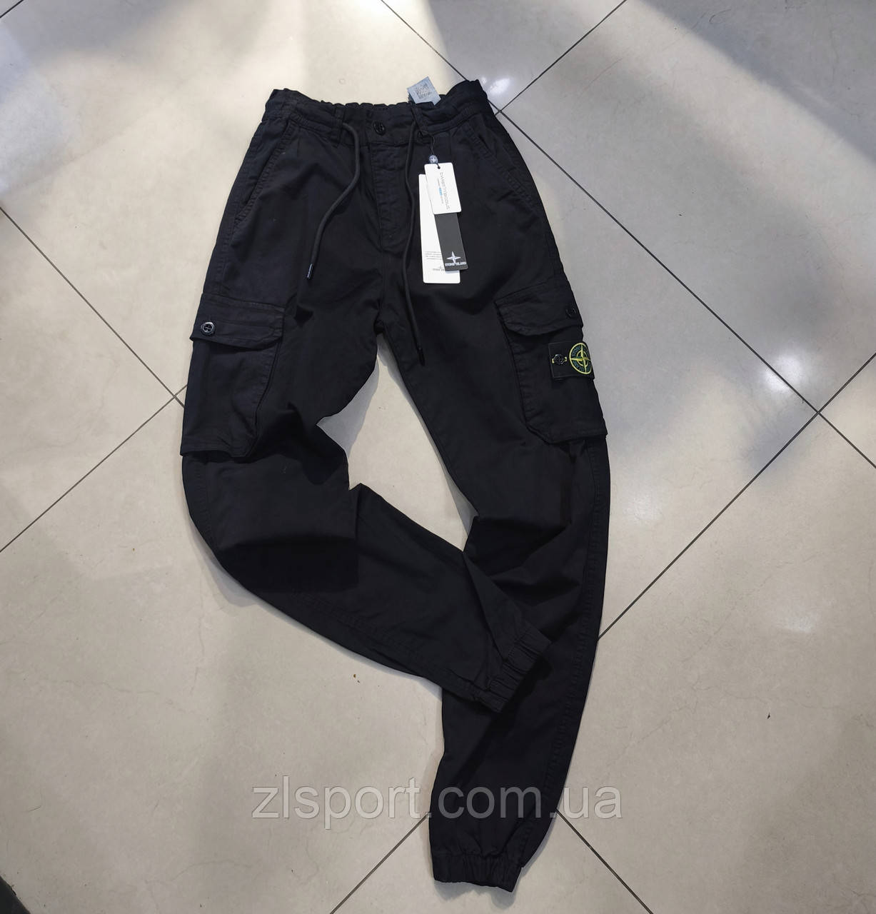 Спортивні штани карго Stone Island котон