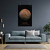 Плакат "Марс, Mars, NASA poster", 60×39см, фото 8