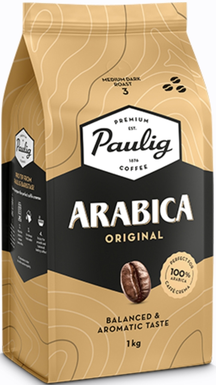 Оригінал! Кава в зернах Paulig Arabica 100% арабіка 1кг, Фінляндія, фото 1