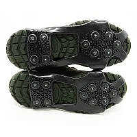 Льодоступи 10 шипів чорні Anti-Skid Shoe Cover. Україна