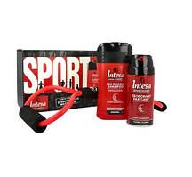 Чоловічий набір Intesa Pour Homme Sport (дезодорант-спрей, 150 мл + гель для душу, 250 мл + еспандер, 1 шт)