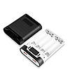 Корпус Power Bank під акумулятори Power 4x18650 max 10000 mA Чорний (M08C225W), фото 9