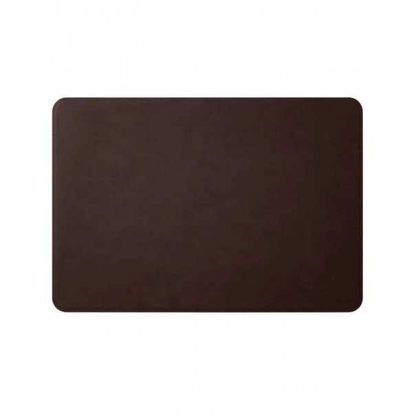Бювар шкіряний Enrandnepr HERMES 65x45см DARK BROWN, фото 1