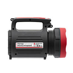 Ліхтар акумуляторний 1 LED 5 Вт + 22 SMD, сонячна панель, 2 виносні LED-лампи, заряджання гаджетів INTERTOOL LB-0105