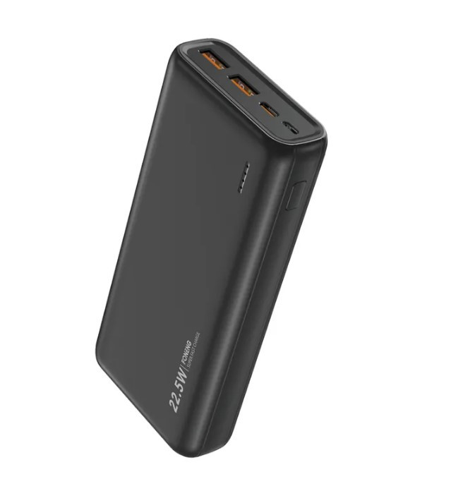 УМБ FONENG Power Bank 20000 mAh чорний P52, фото 1