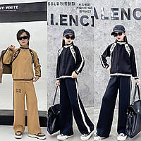 Костюм 2-ка підлітковий кашеміровий на дівчинку 6-10 років (2кв) "FUNTIK" недорого від прямого постачальника