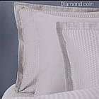 Постільна білизна Altinbasak сатин жаккард євро розмір Diamone coin, фото 2